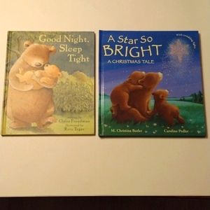 Bear books set of two hardcover